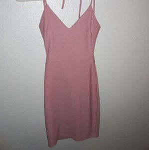 💕Bodycon Mauve Pink Mini Dress💕